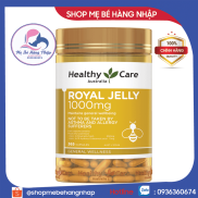 Mẫu mới Sữa Ong Chúa Healthy Care Royal Jelly 1000mg -365 viên - Úc chính