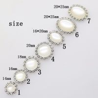 New 10Pcs round Diy jewelry Accessories rhinestones pedestal wedding embellishments caps Decoration For Making Variety of sizes