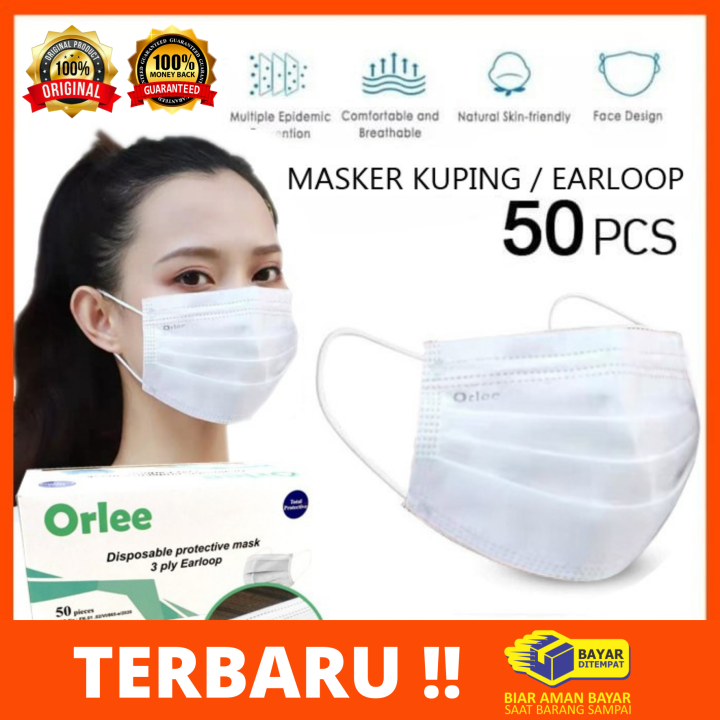 masker ply 3 lapis