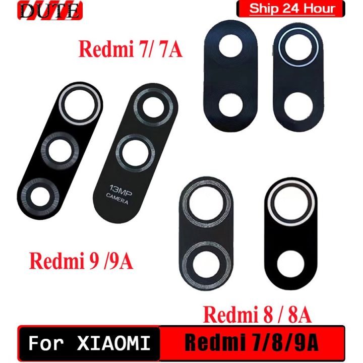 สำหรับ Xiaomi Redmi 6 7 8 9กล้องมองหลังเลนส์ด้านหลังกล้องหลักกระจกเคสสำหรับ Redmi 6a 7a 8a 9a ฝาครอบเลนส์กล้องชิ้นส่วน