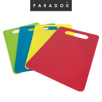 Paradox พาราด็อกซ์ : เขียงพลาสติก 1 ชุด 4 ชิ้น 4pc PP Cutting Board Set