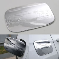 1x ABS Shiny Car Fuel Tank Gas Cap Lid Cover Moulding Sticker For Jeep Compass 2017+