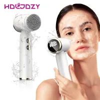 LED Electric Facial Cleansing Brush 6 In 1 Face Cleaner Blackhead Removal Pore Clean Skin Rejuvenation Beauty Care Device Tools