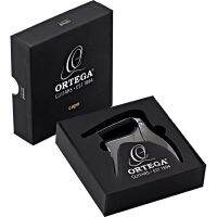 คาโป้สำหรับกีตาร์โปร่ง ORTEGA CURVED GUITAR CAPO BLACK CHROME