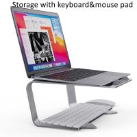 Portable Laptop Stand Holder Cooling Bracket for Notebook Computer with Aluminum Alloy Heightening Neck Guard Laptop Accessories Laptop Stands