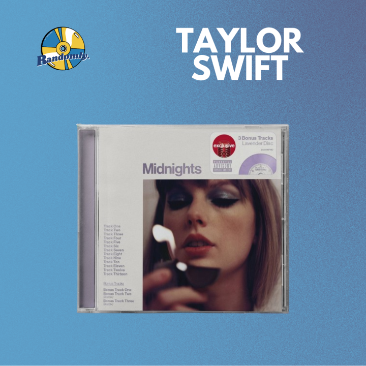 Taylor Swift Midnights Lavender / Target Editio (with Bonus Tracks