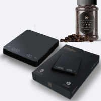 Black Mirror Basic+ New Upgrand Coffee Kitchen Scale With Time USB Light Weight Mini Digital Scale