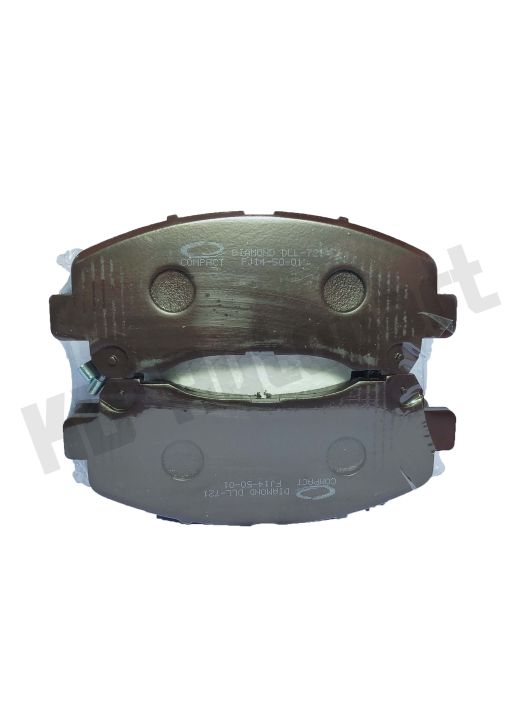 compact-brakes-ผ้าเบรคหน้า-isuzu-d-max-all-new-2wd-4wd-รหัสdll-721