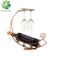 Creative Metal Wine Rack Hanging Wine Glass Holder Bar Stand cket Display Stand cket Decor