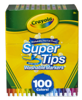 Crayola สีเมจิกซุปเปอร์ทิปส์ล้างออกได้100สี
