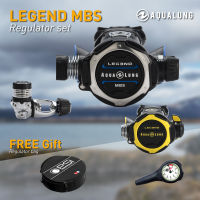 Aqualung REGULATOR FULL SET model Legend MBS (First stage, Second stage, Octopus and console)+Free Regulator Bag ready to dive pacakge