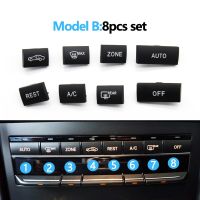 Car AC Button  Air Conditioner Switch Cover Climate Control Caps For BENZ E Class W212 W207 E200 E260 E300 E350