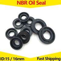 Segel Minyak Kerangka NBR 5 Buah ID 15Mm 16Mm OD 20-48Mm Ketebalan 4-10Mm Cincin Penyegel Gasket Karet Butadiena Nitril