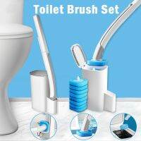 【YD】 Disposable Toilet Wands Set Bowl Cleaners Replaceable Household