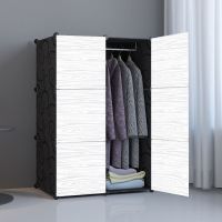 [COD] simple wardrobe home bedroom assembly cloth rental room clothes storage cabinet childrens dormitory good things