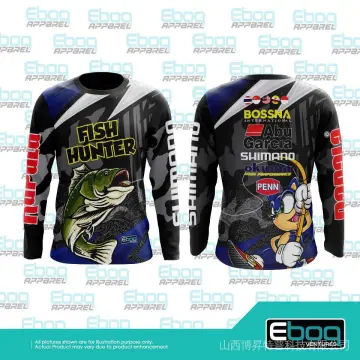 In stock] 2023 design Abu Garcia Edition Fishing Jersey OutFit Sublimation, Clothes Anti-UV fishing, Baju Pancing Long Sleeve