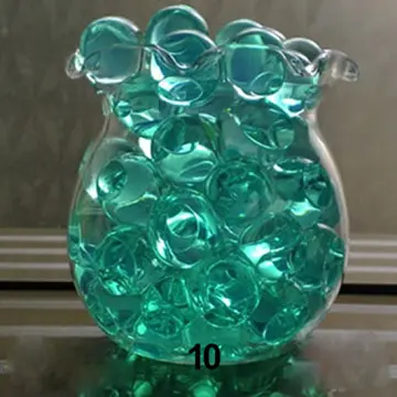 100pcs Magic Crystal Soil Water Beads Balls Flower Vases Filler