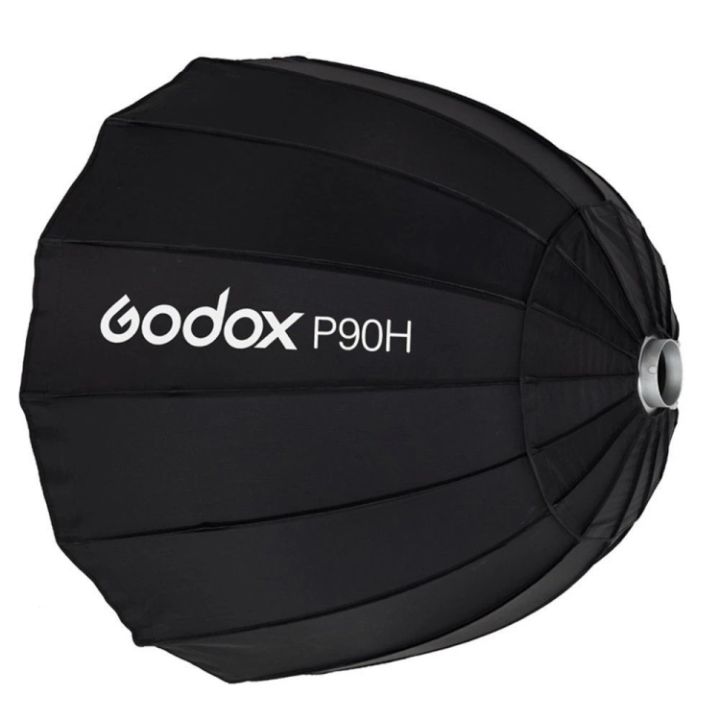 godox-p90h-ตัวกระจายแสงสะท้อนซอฟบ็อกซ์แบบพาราโบลาลึก90ซม-กล่องไฟสตูดิโอ