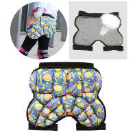 Moon STARer 3D Padded Hip Protection Shorts Butt Guard Pad Shockproof for Kids