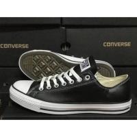 รองเท้าหนัง Converse All Star สีดำ สินค้ามีเก็บปลายทาง รับประกันสินค้าทุกคู่