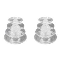 2X Macarons Display Tower 4-Layer Cupcake Stand Food Display Stand Cake Stand Wedding Decoration Birthday Party Favor