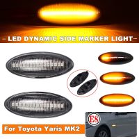 LED Turn Signal Light Dynamic Side Marker Fender Sequential Lamp For Toyota Yaris Vitz XP90 RAV4 XA30 MK3 Auris E150 Corolla