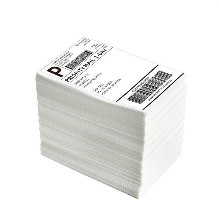 Thermal Shipping Labels 4X6in Shipping Label paper rolls for thermal