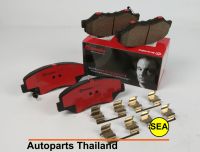 ผ้าเบรกหน้า (Brake Pad) BREMBO รุ่น Ceramic สำหรับ HONDA CIVIC FC FK 1.5 Turbo, 1.8 Vtec ปี 16- รหัส P28035C (1 ชุด)