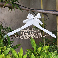 Personalized Rustic Wedding Hanger, Bride Bridesmaid Wood Name Hanger, Custom Wedding Bridal Dress Hanger,Bridal Shower Gift