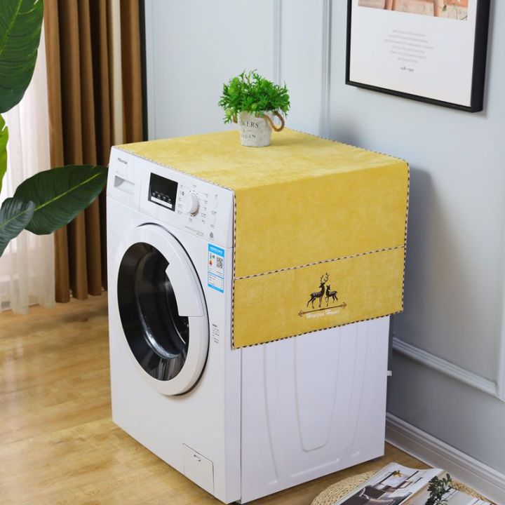 m-q-s-ผ้าคลุมเครื่องซักผ้า-ผ้าคลุมกันฝุ่น-ผ้ากันฝุ่น-ป้องกันรังสีอุลตราไวโอเล็ต-ฝาครอบกันฝุ่น-ใช้ไมโครเวฟฝาครอบป้องกัน