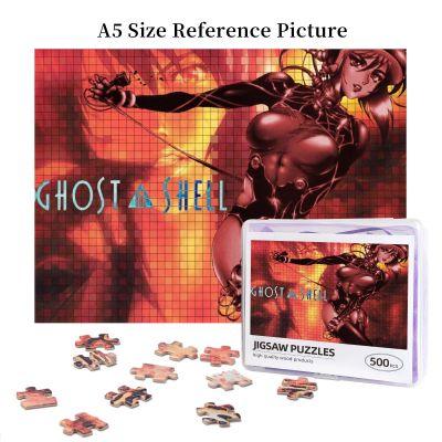 Ghost In The Shell Wooden Jigsaw Puzzle 500 Pieces Educational Toy Painting Art Decor Decompression toys 500pcs