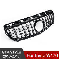 สำหรับ Benz CLASS A W176 GTR สไตล์รถกันชนหน้าลูกกรงฮู้ดตาข่าย2013 2014 2015อุปกรณ์เสริมในรถยนต์