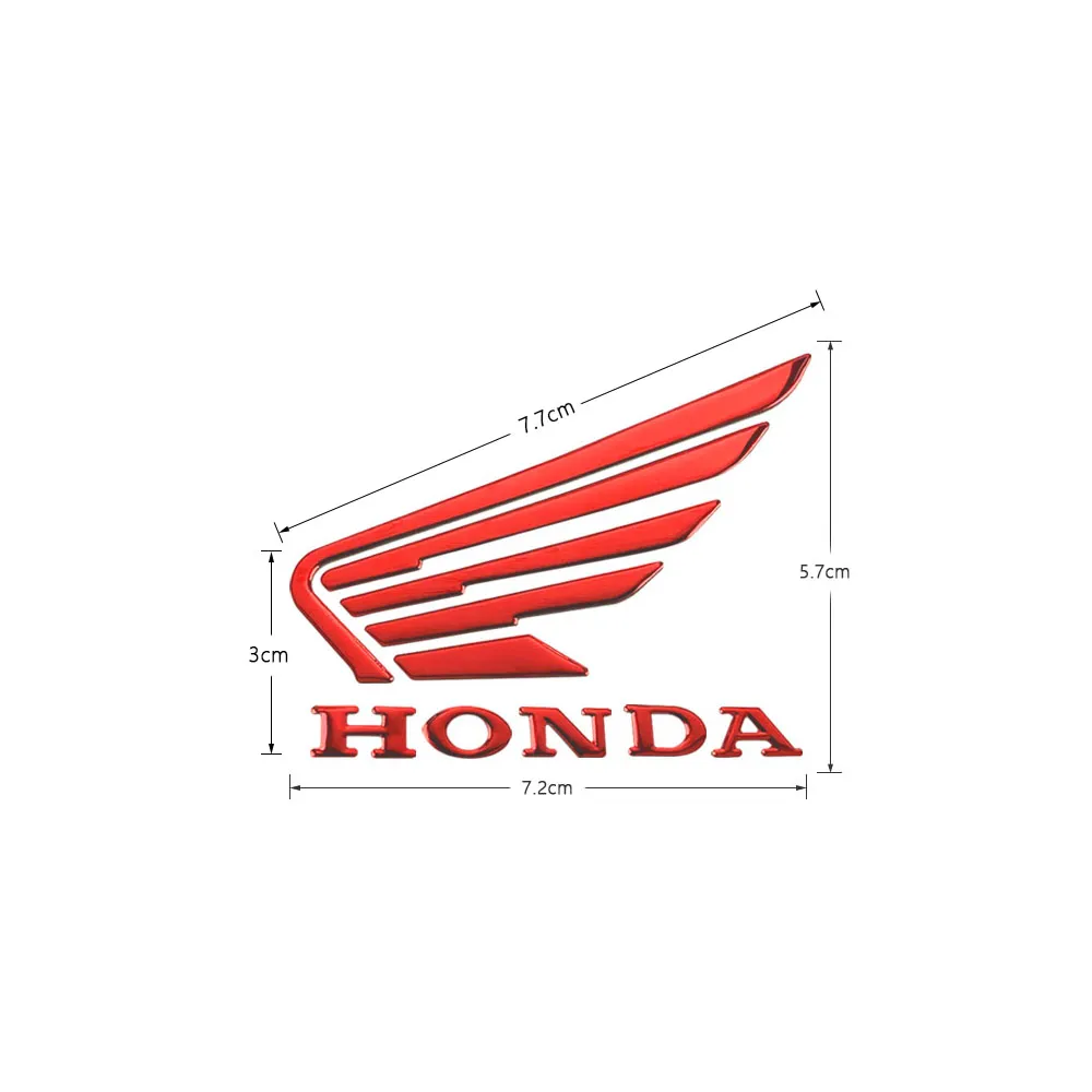 7 PCS/SET 3D Soft Glue Logo Motorcycle Emblem Sticker For Honda Click 125i  150i Emblem Sticker | Lazada PH