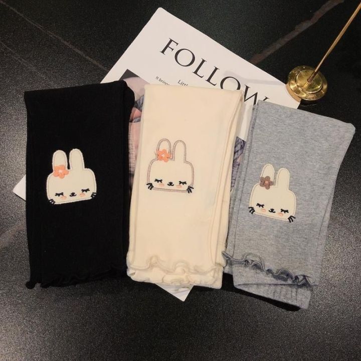 hiluojiangqushuangyangyou-womens-bottom-leggings-spring-and-autumn-thick-pure-babys-outer-foreign-style-childrens-breathable-girls-cute-trendy