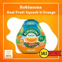 พร้อมส่ง Robinsons Real Fruit Squash’d Orange 66ml โรบินสันส์ เรียลฟรุต สควอช รสส้ม 66มิลลิลิตร (Rebranded to mini) เก็บปลายทางได้