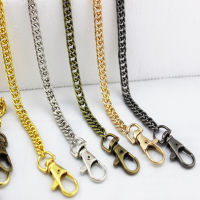 40-140CM 7mm Metal Purse Chain Strap Handle Replacement Handbag Shoulder Bag Chain Accessories Light GoldSilverBlackBronze