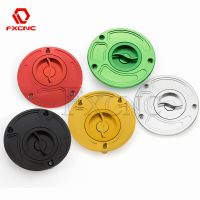 CNC Motorcycle Fuel Gas Cap Tank Cover Keyless Caps For KAWASAKI ZX10R ZX6R ZX14 Z1000 NINJA1000 NINJA650R ER6N VERSYS Z750