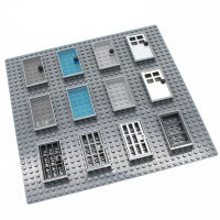 อิฐ MOC เข้ากันได้60621ประตู1X4X6 Prison Gate พร้อม Barred Grille Enlighten Building Blocks ของเล่นเพื่อการศึกษา Assembles ~