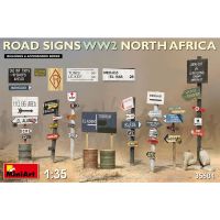 โมเดลประกอบ MiniArt 1/35 MI35604 ROAD SIGNS WW2 NORTH AFRICA