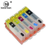 【Itian Pavilion】 BOMA ทีม HP178 HP178XL 178 178XL Refillable Ink Cartridge สำหรับ HP PItian Pavilionosmart C5380 C6380 C310 C309 C410 7510 7520เครื่องพิมพ์