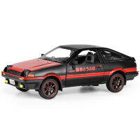 Toyota AE86 Modelo De Carro De Liga,Decoração Inicial D,Brinquedos De Simulação,Tamanho Grande Com Leve Puxão,Presente Para Crianças,A458, 1:24