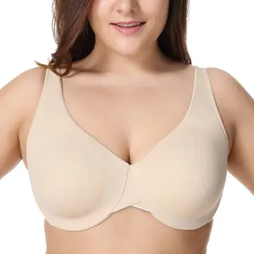 Sexy Cotton Bras Women Wire Free Comfortable Push Up Bra Size 36