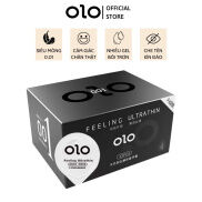 Bao cao su OLO 001 Feeling Ultrathin bcs nam siêu mỏng kéo dài thời gian
