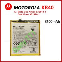 แบตเตอรี่ Motorola Moto One Vision XT1970  KR40 3500mAh  ประกัน 3 เดือน