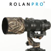 ROLANPRO เลนส์ฮูดพรางตัวมืออาชีพ,ฝาครอบเลนส์สำหรับเทเลโฟโต้ SIGMA ขนาด60-600มม. F4.5-6.3 DG OS HSM พับได้เลนส์กรอบโค้ง