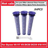 :{”》สำหรับ Dyson V6 V7 DC58 V8 DC59 V10 V11ที่กรองหลังล่วงหน้าทำความสะอาดองค์ประกอบตัวกรองเครื่องดูดฝุ่นอุปกรณ์อะไหล่ตัวกรอง