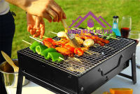 เตาย่างบาร์บีคิว พกพา สามารถพับเก็บได้ พกพาพับเก็บได้MINI BBQ UNIVERSALHELPER