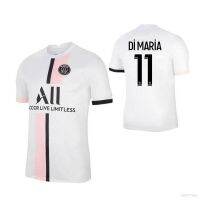 PSG เสื้อฟุตบอล Saint Germain Maria NO.11 Ramos เสื้อ T เสื้อแขนสั้นลำลองหลวมแฟชั่นกีฬา Tee Plus ขนาด