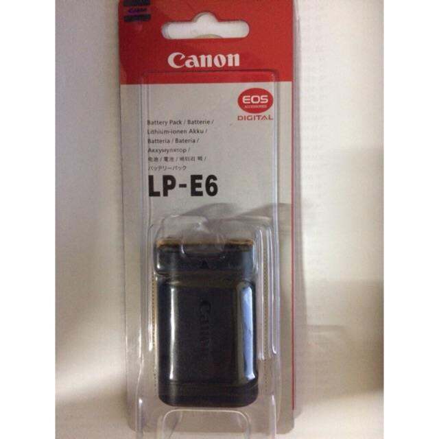 Canon LPE6 battery. Lazada PH