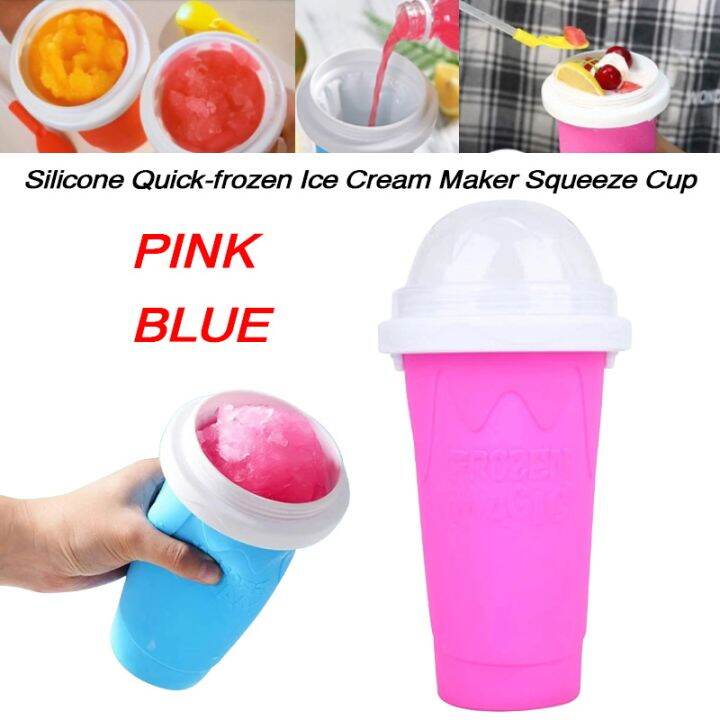 Homemade ice cream cups smoothie cups quick ice making cups frozen